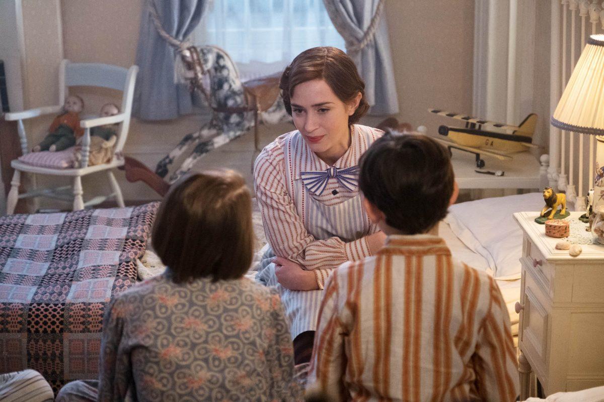 Emily Blunt is Mary Poppins in “Mary Poppins Returns.” (Disney)