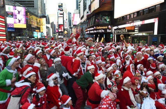 Santa Claus Is Back in Business With Post-Pandemic Hiring Boom