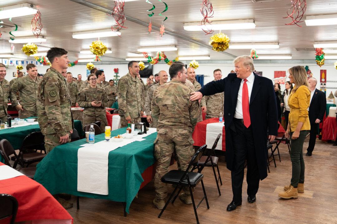 After False Reports on Trump’s Troop Visit, Media Pivot to Negative Coverage