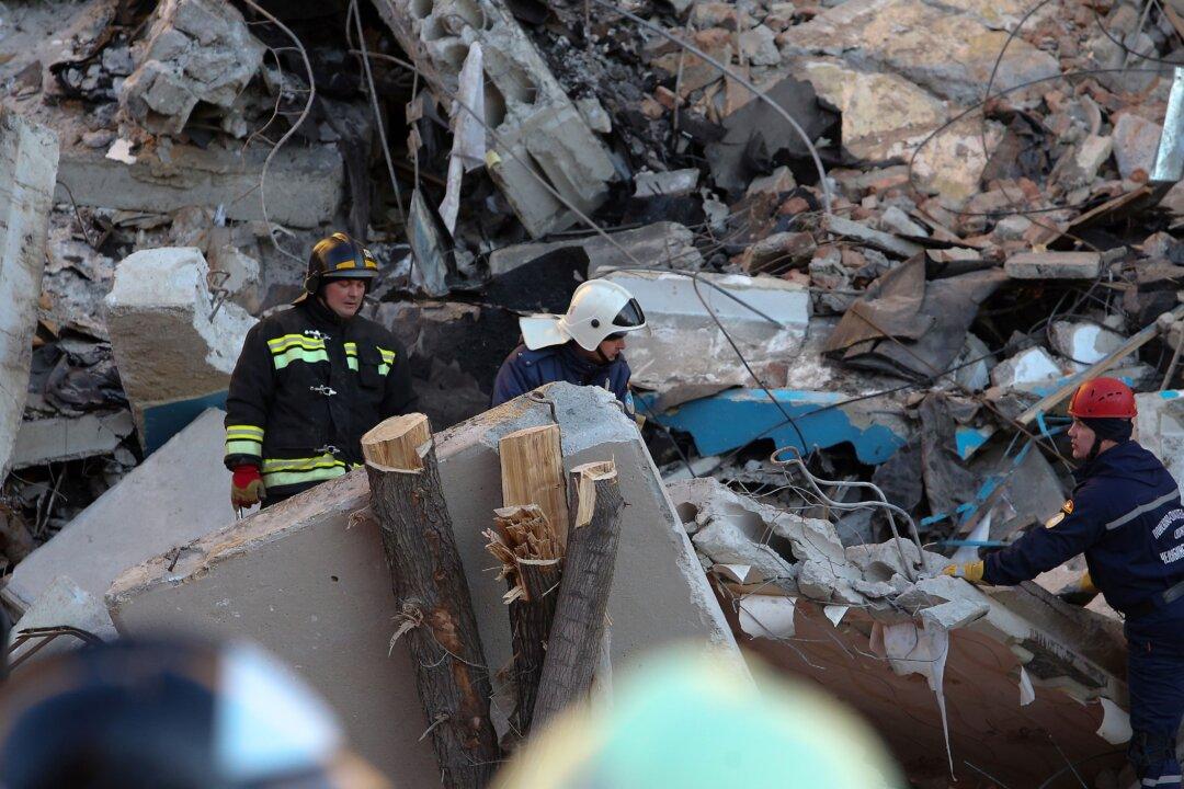 Report: Russian Tower Block Collapse Could Be Terror-Related