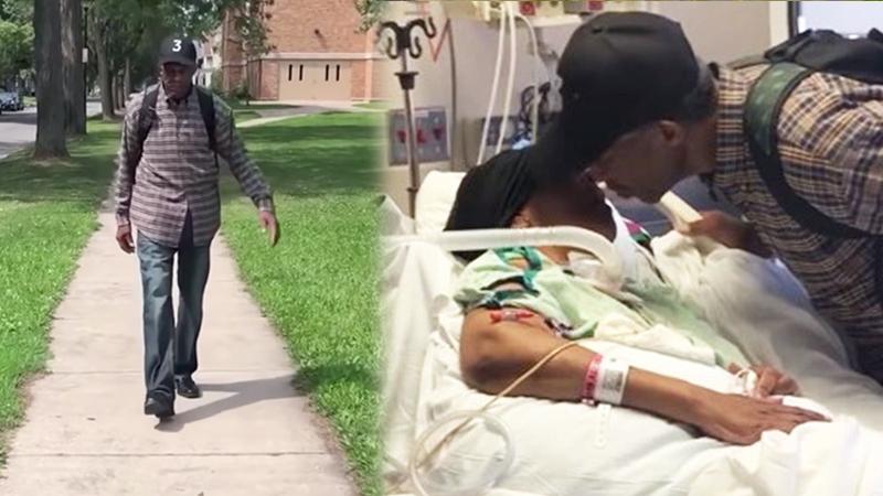 98-Year-Old Walks 12-Mile Round Trip Every Day to Visit Wife in Hospital