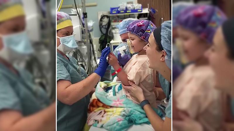 Nurses Sing Frozen’s ‘Let It Go’ in Operation Room to Calm a Cancer-Stricken Girl