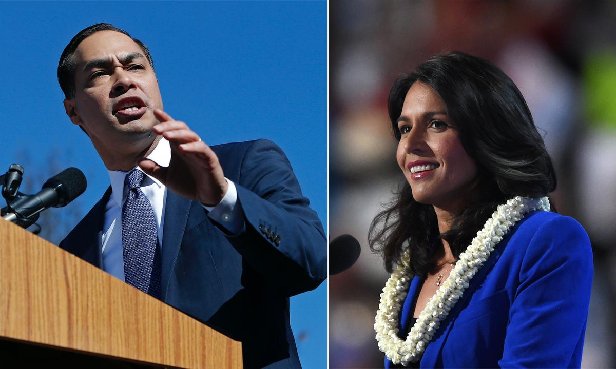Gabbard, Castro Face Long Odds With 2020 White House Bids