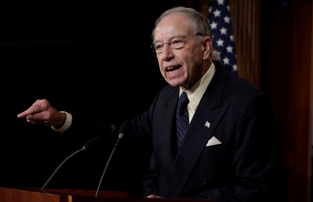 Lighthizer Saw No Progress on US-China Key Trade Issues: Senator Grassley
