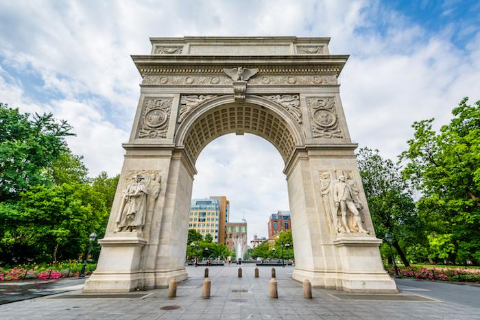 The Iconic Washington Square Arch in New York