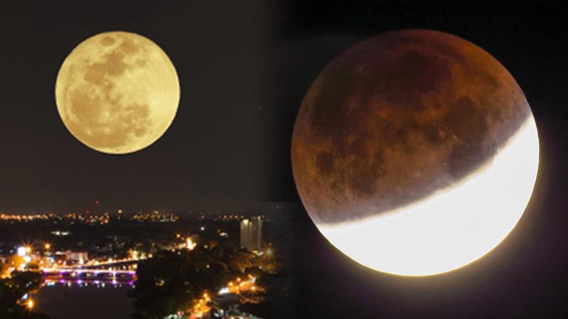 Supermoon Meets Total Lunar Eclipse for Celestial Spectacle