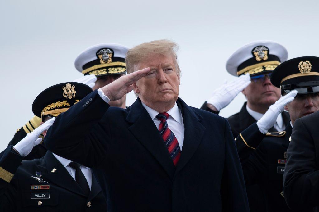 Trump Travels to Dover AFB to Honor 4 Americans Killed in Syria Attack