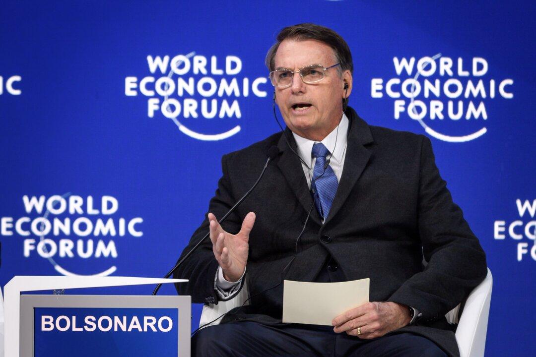 Brazil’s Bolsonaro Uses Davos Speech to Appeal to Big Business