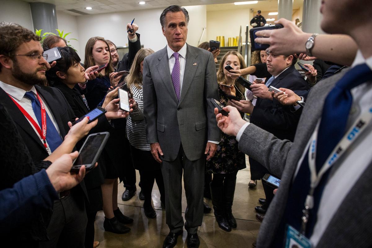 Romney to Vote for Subpoena on Records About Hunter Biden’s Ukraine Job