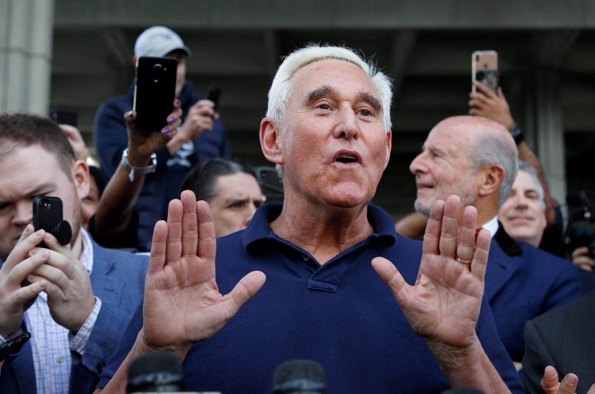 Roger Stone Pleads Not Guilty to Mueller Charges