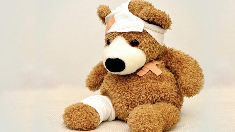 Doctor Performs ‘Surgery’ on Ripped Teddy Bear to Cheer Up Boy With Fluid in His Brain