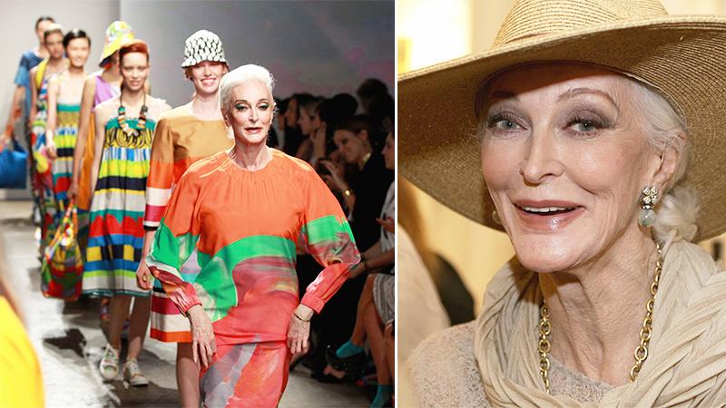 87-Year-Old Fashion Model Carmen Dell'Orefice Shares Super-Simple Skincare Tips