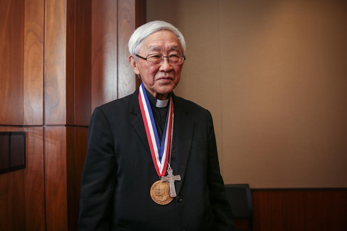 Crusading Hong Kong Cardinal Receives US Award for Pro-Religious Freedom, Anti-Chinese Communist, Activism