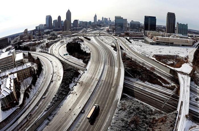 Atlanta Braces for Plunging Temperatures, Ice, Maybe Snow
