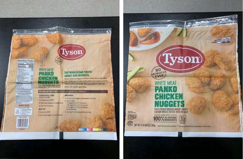 Tyson Chicken Nuggets Recalled Because They May Contain Rubber