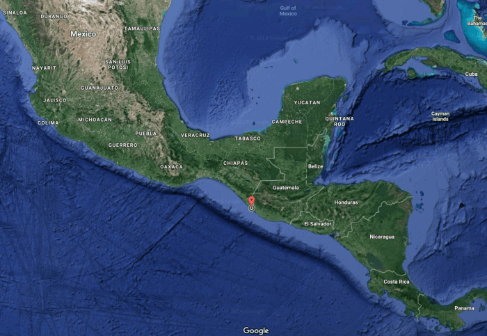 Magnitude 6.6 Earthquake Shakes Chiapas, Southern Mexico