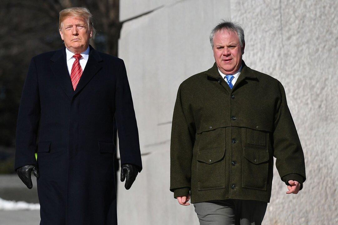 Trump Picks Acting Interior Secretary Bernhardt for Permanent Role