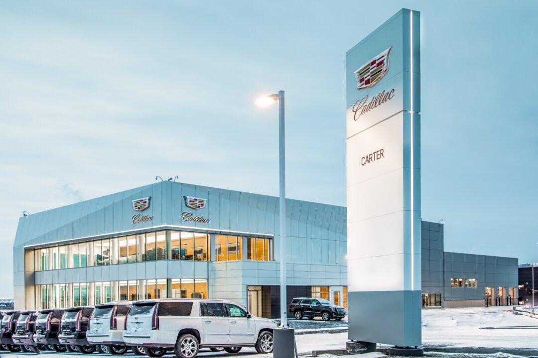 Cadillac: First Exclusive Dealership With New Brand Architecture in North America Opens in Calgary