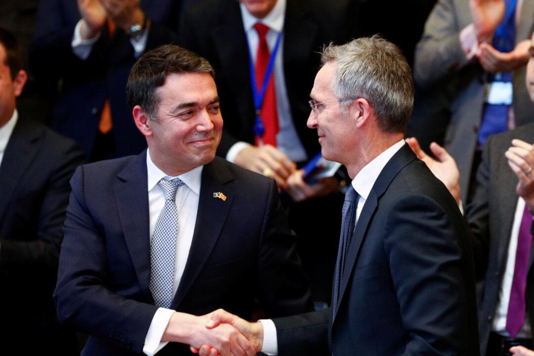 Macedonia Signs Accord to Join NATO