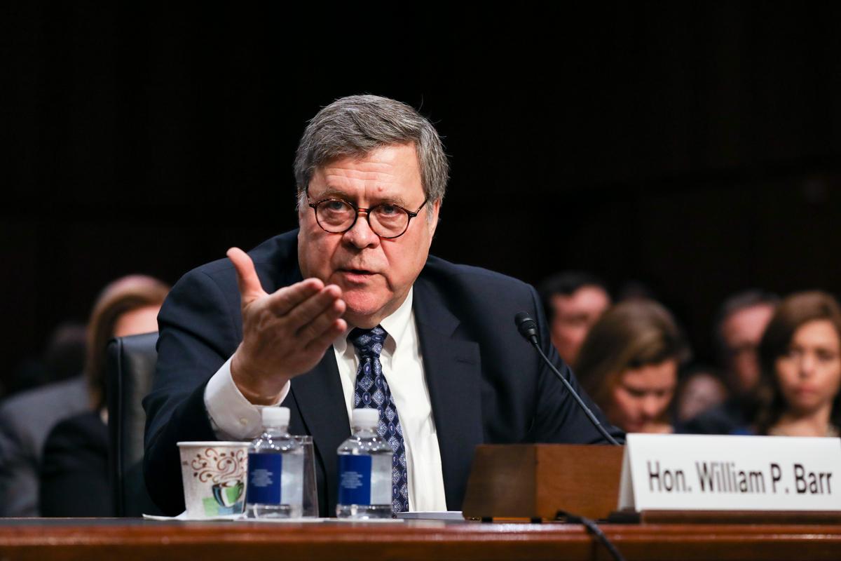 Attorney General Barr Expects to Release Mueller Report to Congress ‘By Mid-April, If Not Sooner’