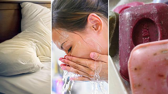 9 Skincare Mistakes That Can Damage Your Face–How Often Do You Change Your Pillowcase?