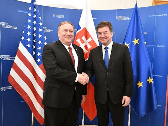 US Secretary of State Visits Slovakia for First Time in 20 Years