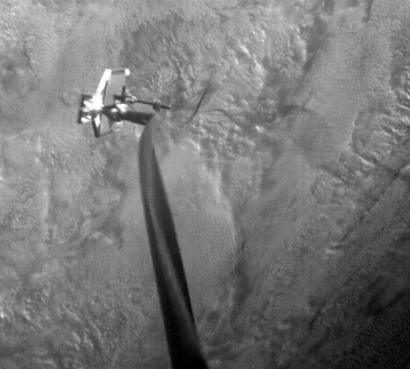 Space Junk Harpooned Like Whale in Orbit-Cleanup Test