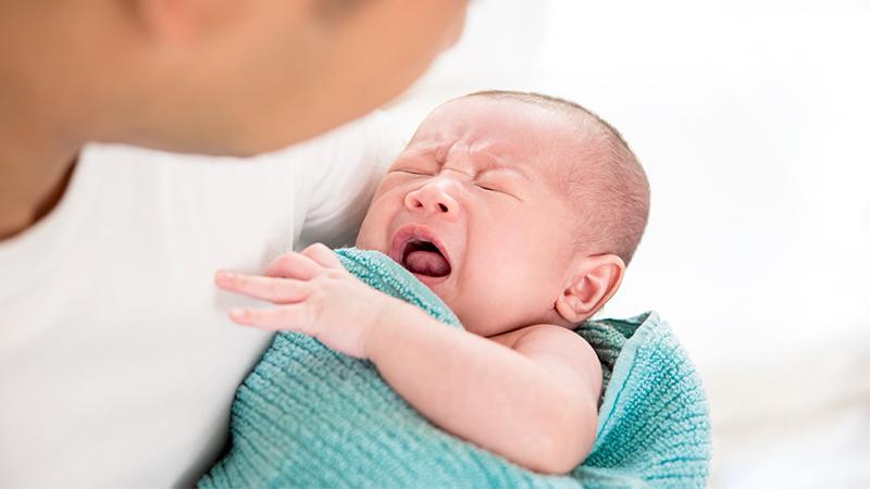 California Dad Uses One Magical Word to Calm His Crying Baby in Less Than 30 Seconds