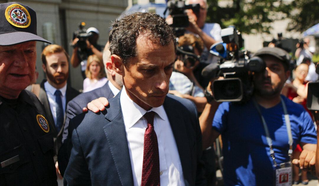 Former Rep. Anthony Weiner Files to Run for New York City Council