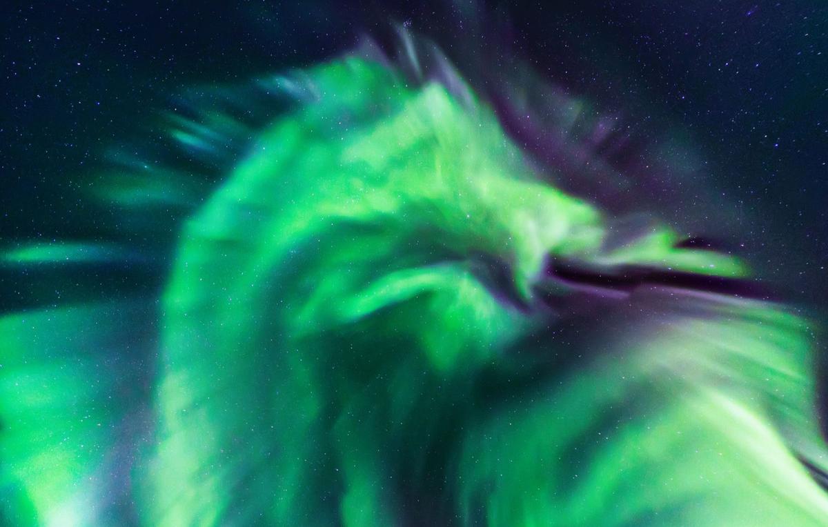 NASA Shares Photo of Unusual ‘Dragon’ Aurora in the Sky