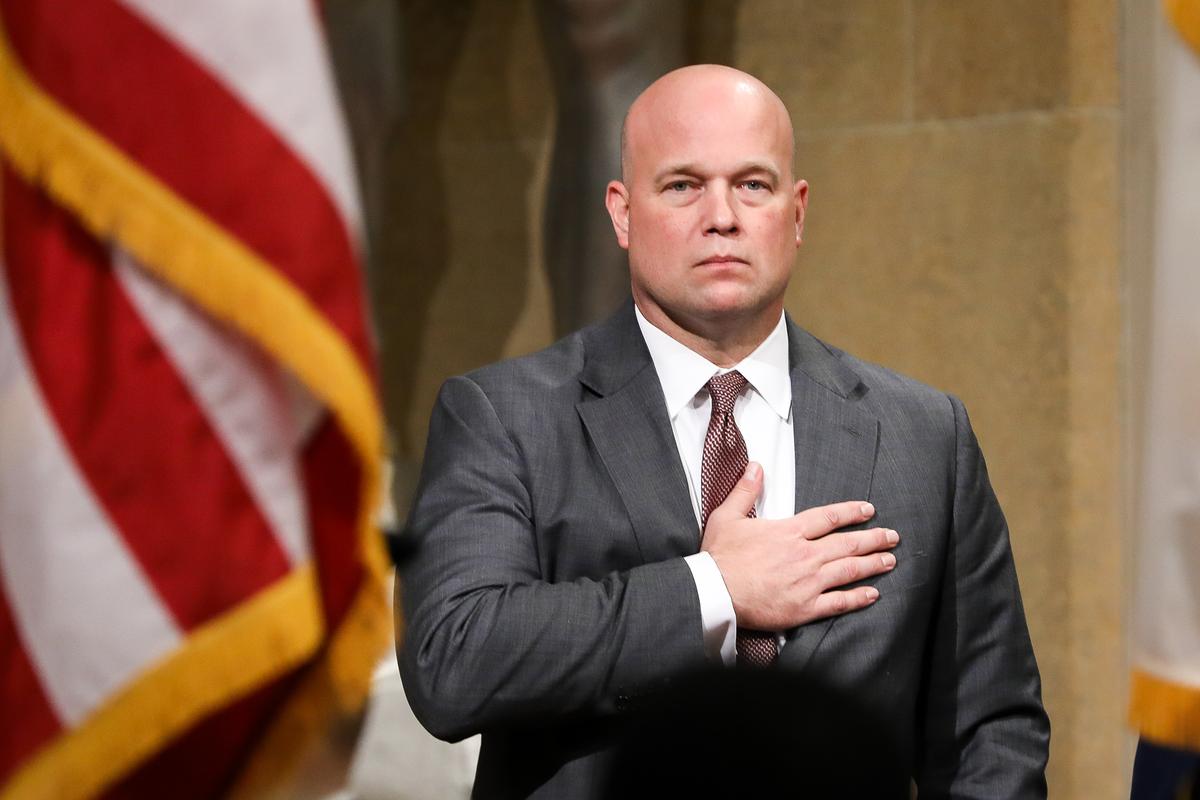 Matthew Whitaker Is Owed an Apology by Fake News Media on Both Sides