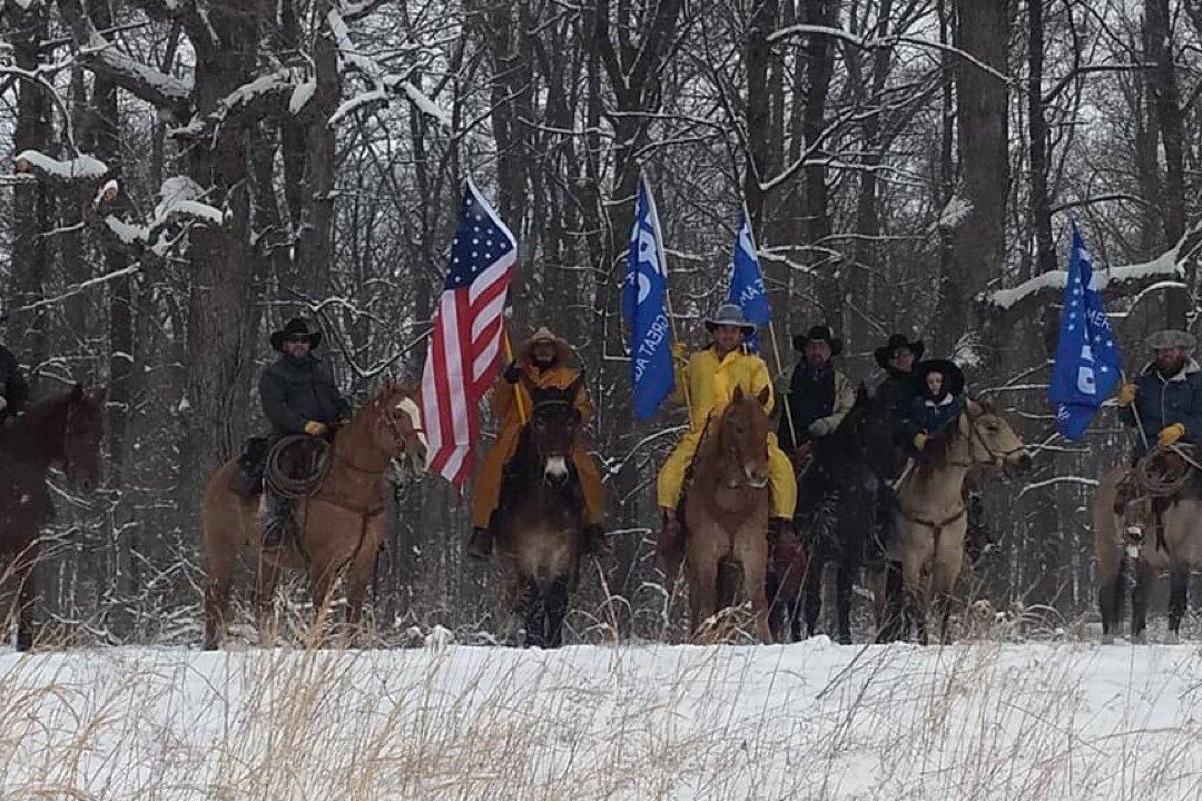 ‘Cowboys for Trump’ Ride to Washington to Support the President and Border Security