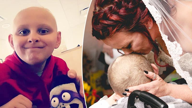 Ohio Mom Fulfills Ailing 12-Year-Old Son’s Last Wish to Walk Her Down the Aisle