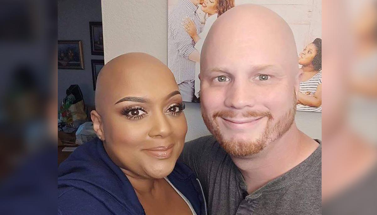 Husband’s Loving Remarks Go Viral When Wife Goes Out First Time Without Wig
