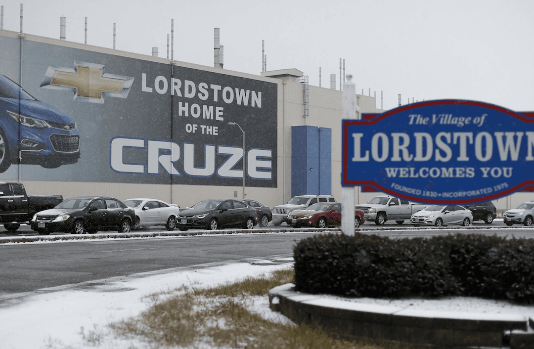 Pictured: General Motors Employees Weep Outside of Ohio Plant on Last Day