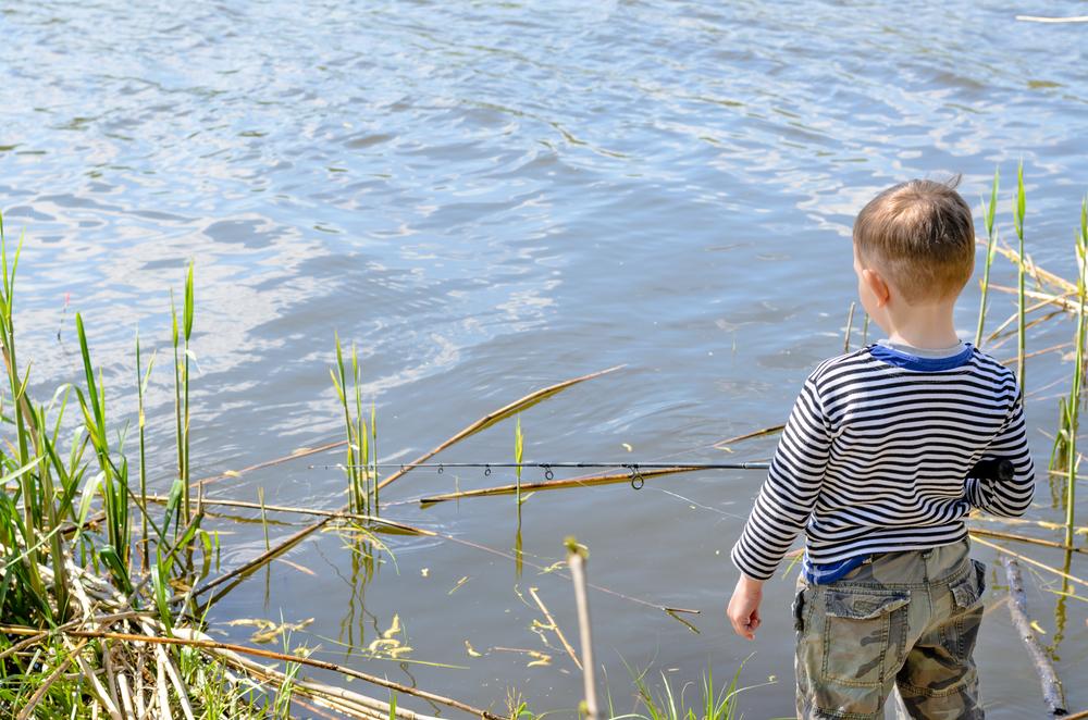 3-Year-Old Little Angler Catches Huge Rainbow Trout with Spider-Man Fishing Rod