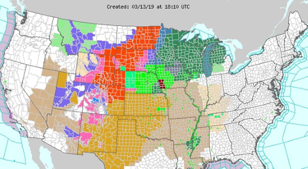 Winter Storm Brings Heavy Snow and High Winds Across Central US