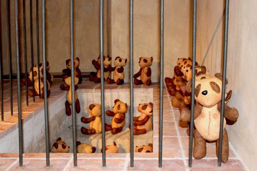 The exhibition of artist Barbora Balkova titled “Communism With a Panda’s Face.” (Courtesy of Barbora Balkova)