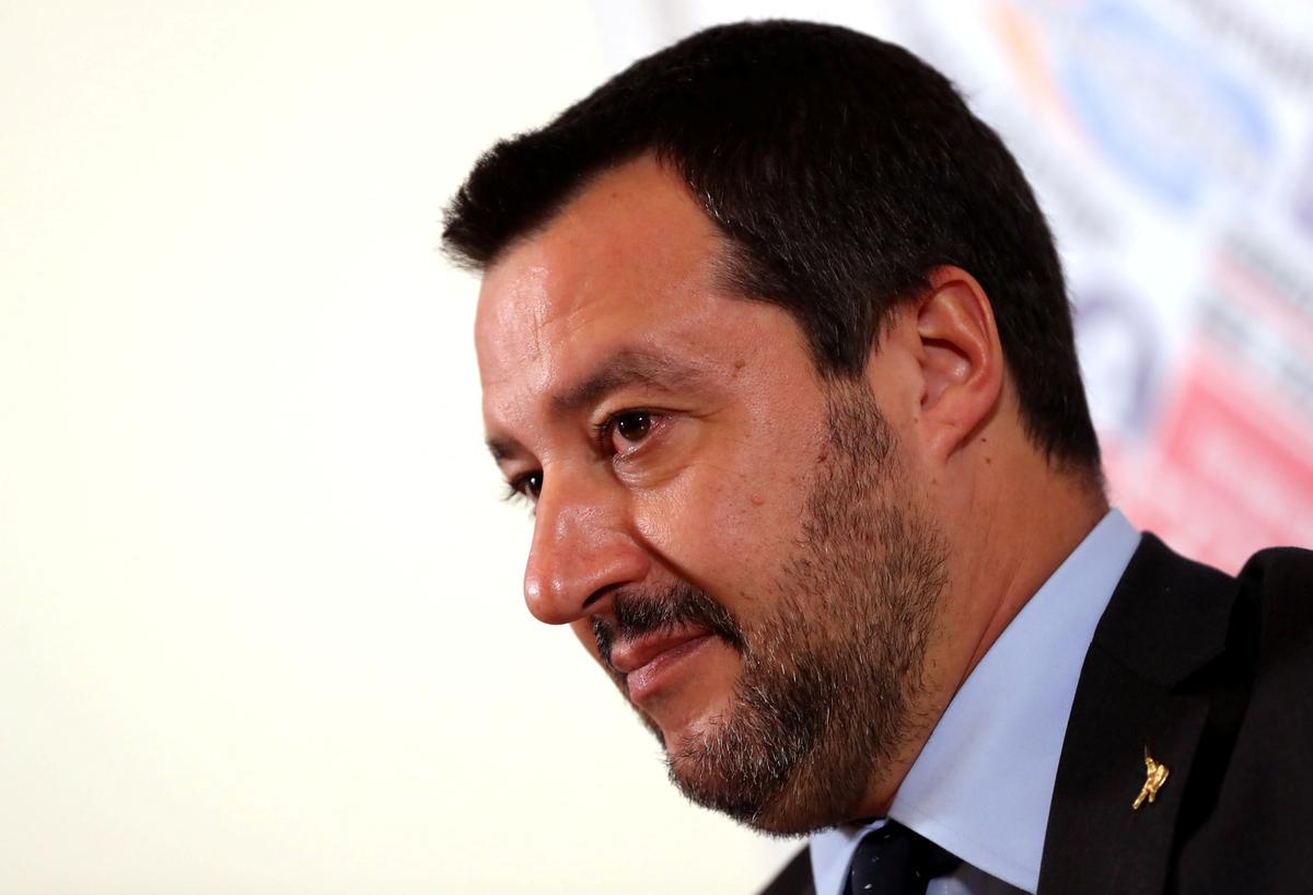 Italy’s Salvini in New Migrant Boat Stand-Off