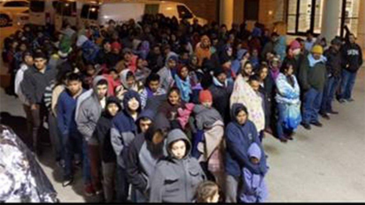 File Photo: Hundreds of illegal immigrants are apprehended in Texas. Most are families and unaccompanied minors from Central America. (U.S. Customs and Border Protection)