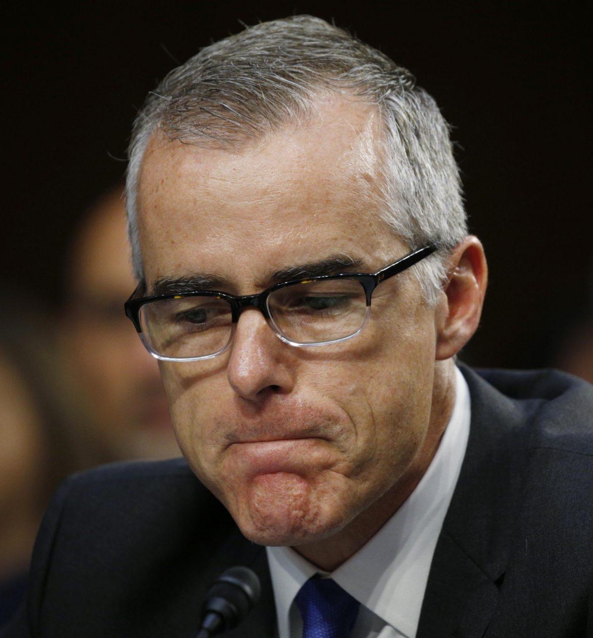 Former Deputy FBI Director Andrew McCabe. (REUTERS/Kevin Lamarque)