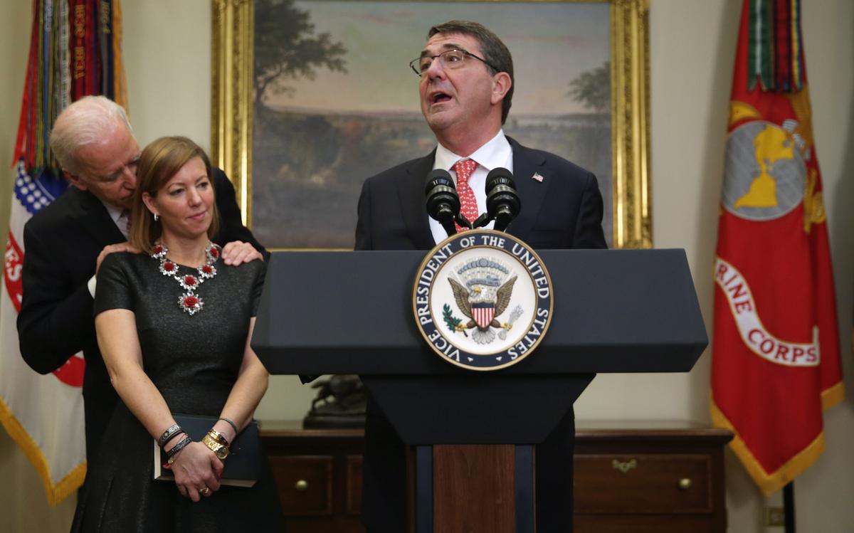 Wife of Former Defense Secretary Tells Story Behind ‘That Picture’ With Biden