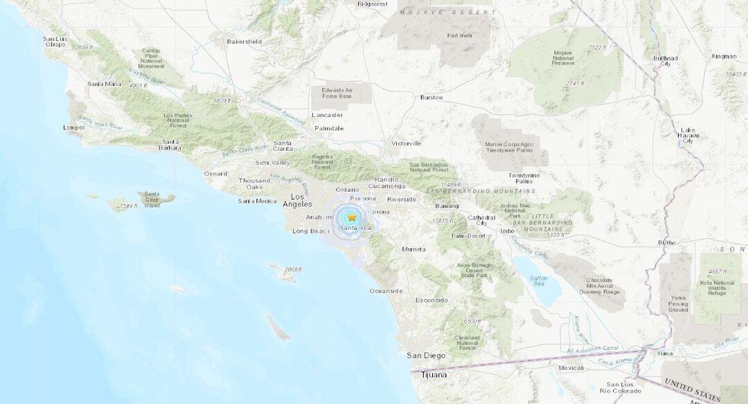 3.5 Magnitude Earthquake Hits Near Los Angeles