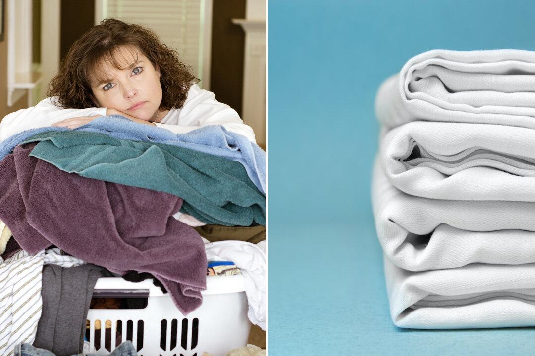 Upgrade Your Laundry Routine With an Awesome Hack for Folding Fitted Sheets