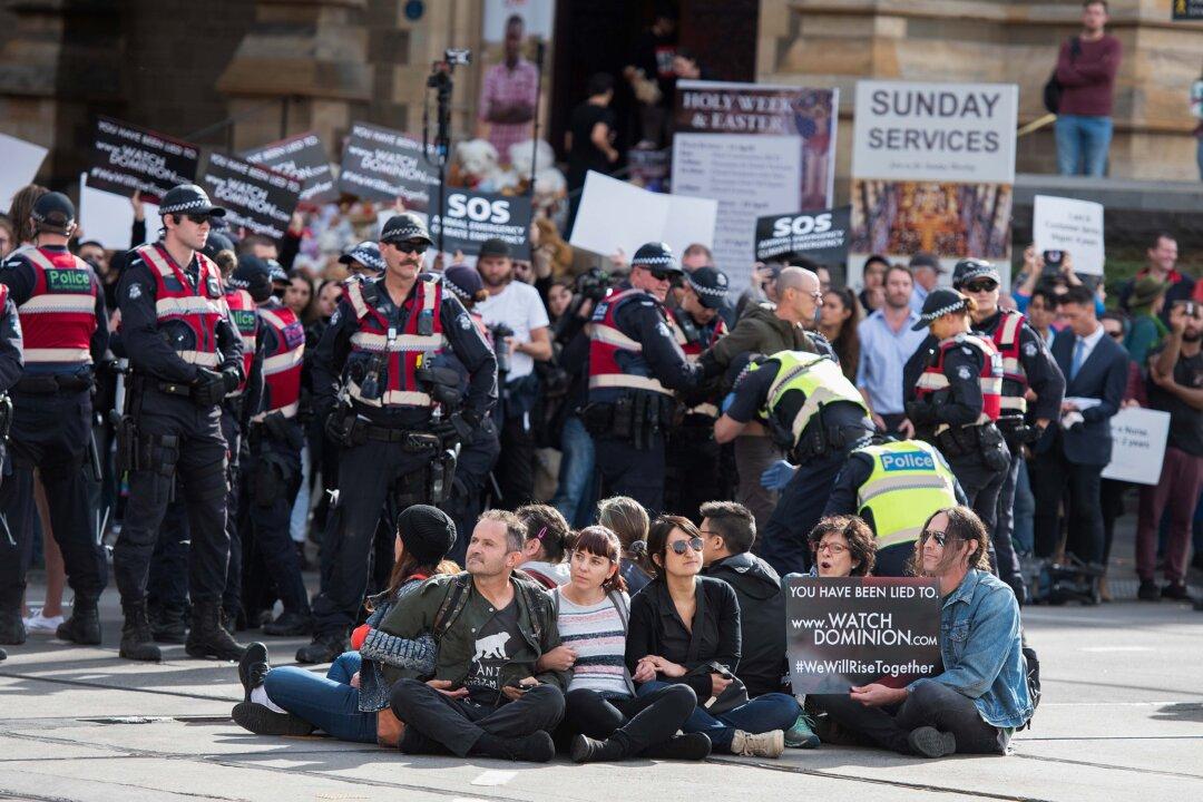 Animal Rights Activists Arrested in Australia for Blocking Peak Hour Traffic