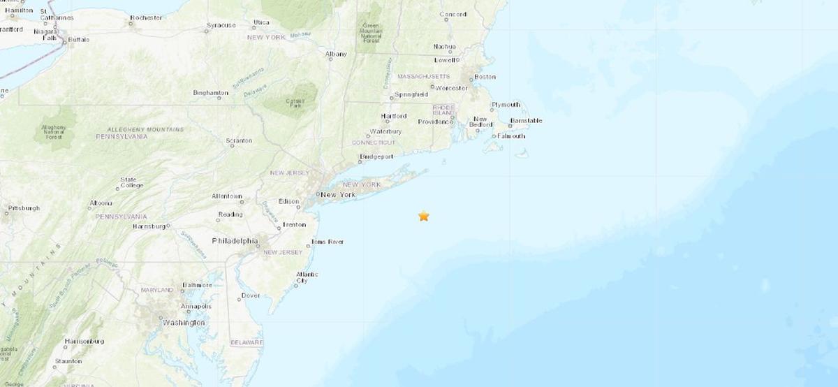 3.0 Magnitude Earthquake Hits Off Long Island, New York
