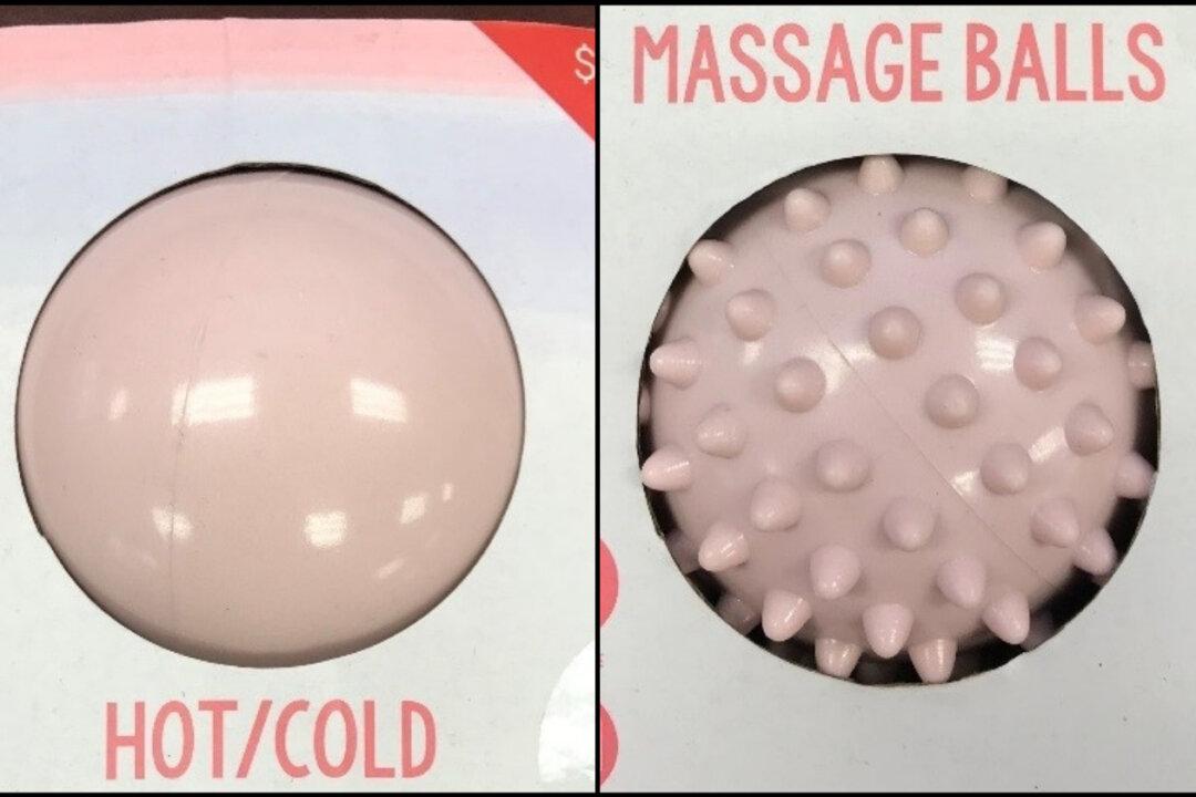 Made-in-China Massage Balls Sold in Target Recalled Due to Burn Hazard
