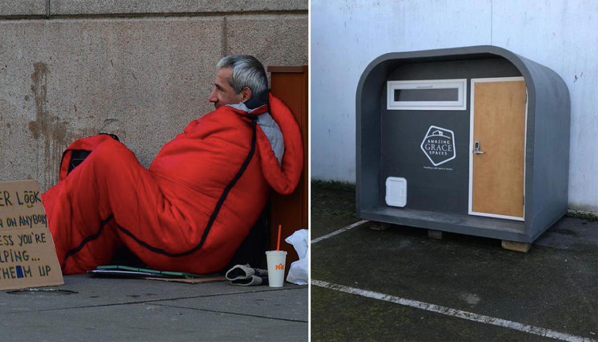 Homeless No More! Charity Introduces Sleeping Pods to Provide Shelter for the Poor