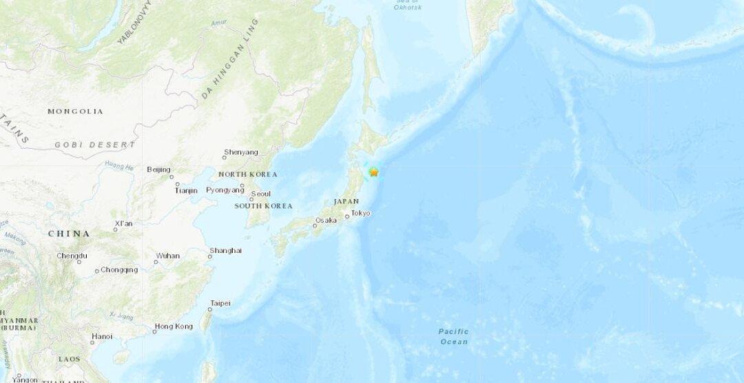 USGS: 6.1 Magnitude Earthquake Strikes West of Japan’s Main Island