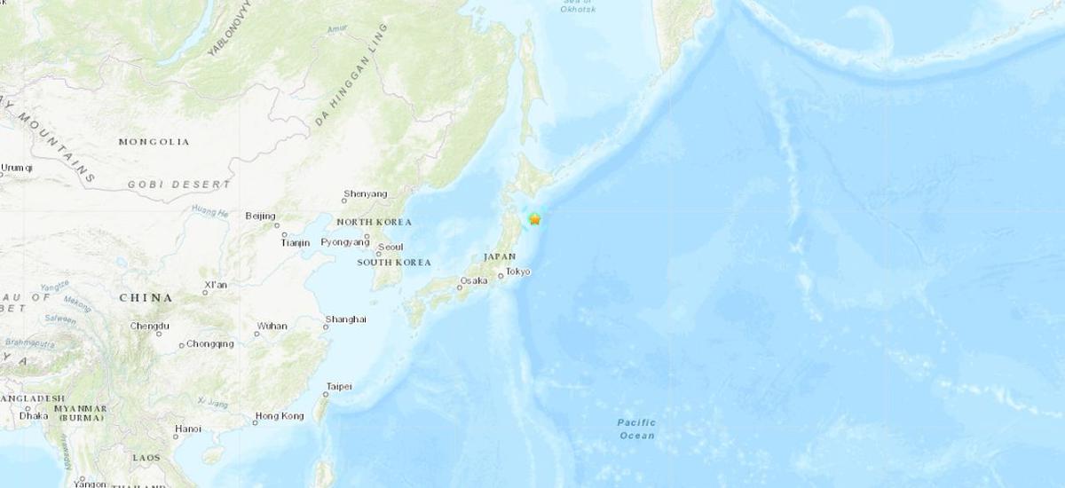 USGS: 6.1 Magnitude Earthquake Strikes West of Japan’s Main Island